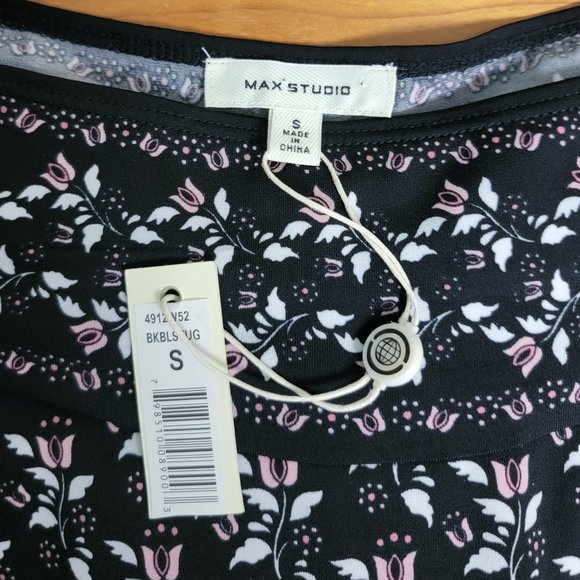 **NWT** Max Studio Floral Print Dress - S - Picture 5 of 7